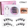 Cargar la imagen en la vista de la galería, Thick Magnetic Eyelashes for bold dramatic volume, reusable glue-free design
