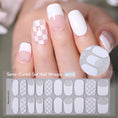 Bild in Galerie-Betrachter laden, 20 Tips Gradient French Semi-Cured Gel Nail Sticker
