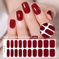 Bild in Galerie-Betrachter laden, 20 Tips Gradient French Semi-Cured Gel Nail Sticker
