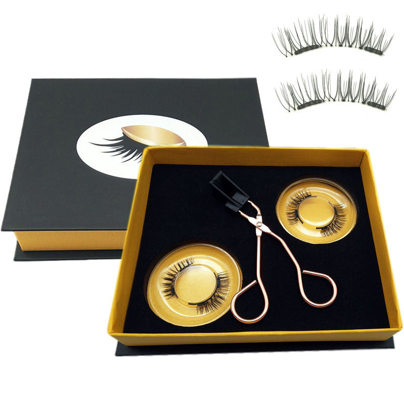 Magnetic Eyelashes Set Box Tweezers