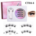 Cargar la imagen en la vista de la galería, Thick Magnetic Eyelashes for bold dramatic volume, reusable glue-free design
