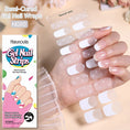 Load image into Gallery viewer, 20 Tips Glitter Lines Semi-Cured Gel Nail Sticker
