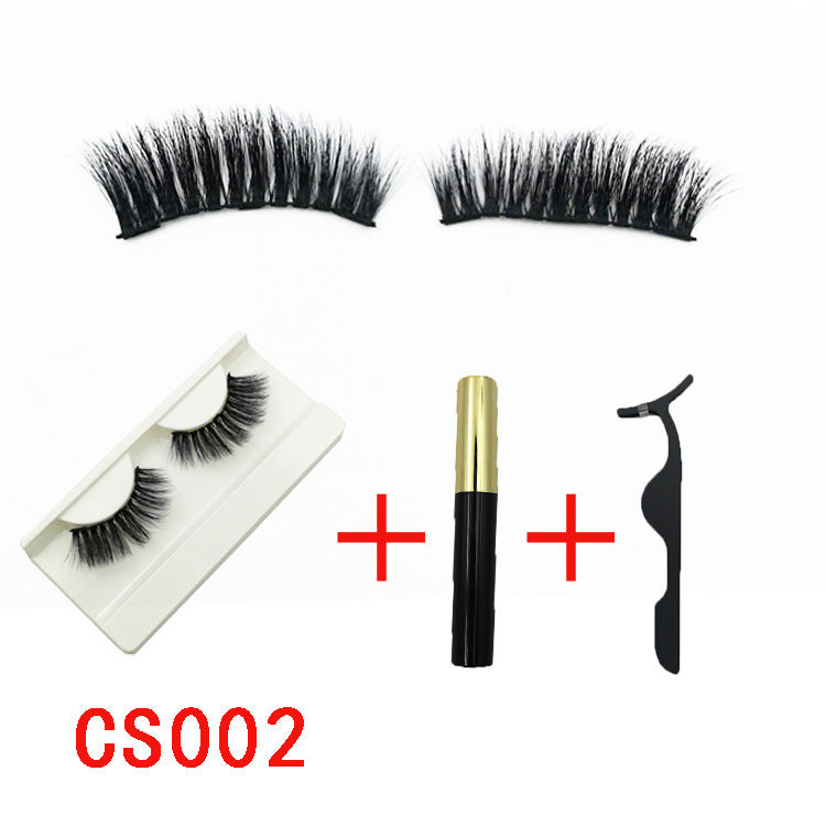 Magnetic Eyelash & Eyeliner Set with reusable glue-free lashes
