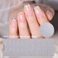 Bild in Galerie-Betrachter laden, 20 Tips Gradient French Semi-Cured Gel Nail Sticker
