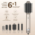 Charger l'image dans la visionneuse de la galerie, 6 In 1 Hair Dryer Brush and Volumizer with Detachable Negative Ion

