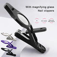 Load image into Gallery viewer, Nail Clipper with Light & Magnifying Glass
