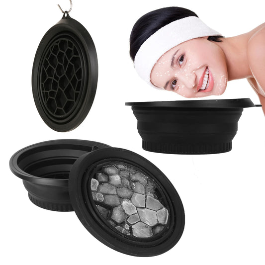 Facial Ice Bath Bowl for cold therapy and pore tightening
