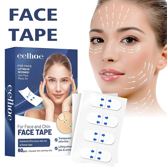 Anti-Wrinkle Beauty Stickers reducing fine lines on face