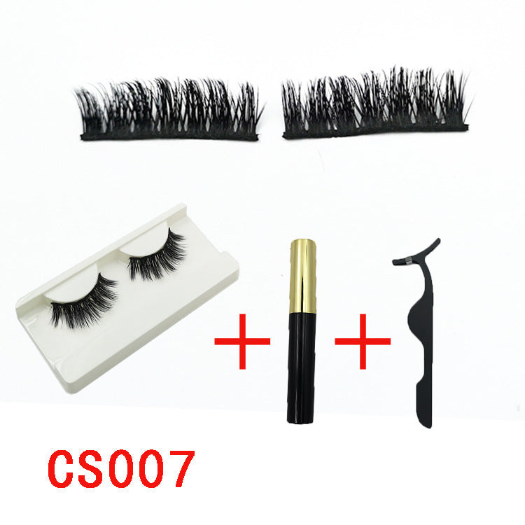 Magnetic Eyelash & Eyeliner Set with reusable glue-free lashes