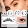 Charger l'image dans la visionneuse de la galerie, 1 Pair of Magnetic False Eyelashes
