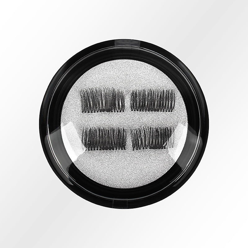 Lightweight magnetic eyelashes