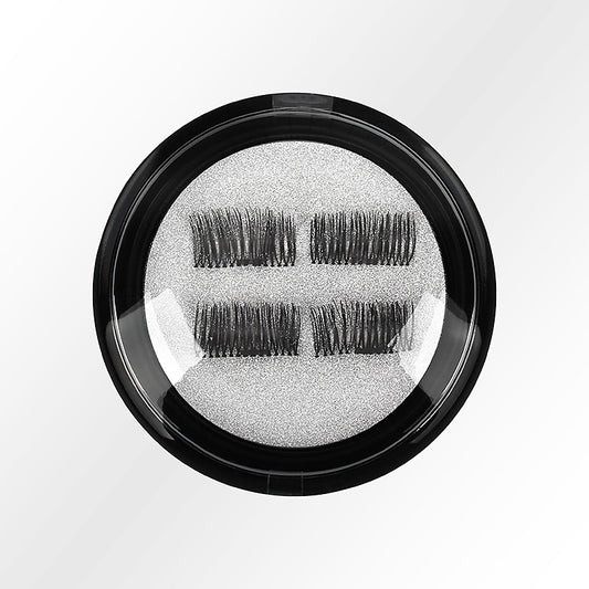 Lightweight magnetic eyelashes