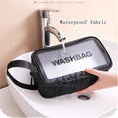 Bild in Galerie-Betrachter laden, Portable Transparent Waterproof Travel Wash & Makeup Bag
