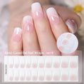 Bild in Galerie-Betrachter laden, 20 Tips Gradient French Semi-Cured Gel Nail Sticker
