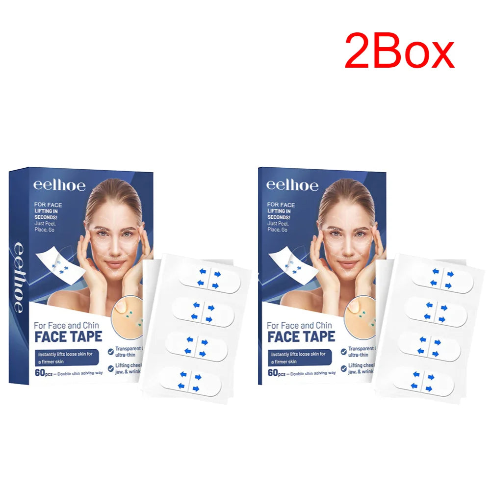 Anti-Wrinkle Beauty Stickers reducing fine lines on face