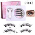 Cargar la imagen en la vista de la galería, Thick Magnetic Eyelashes for bold dramatic volume, reusable glue-free design
